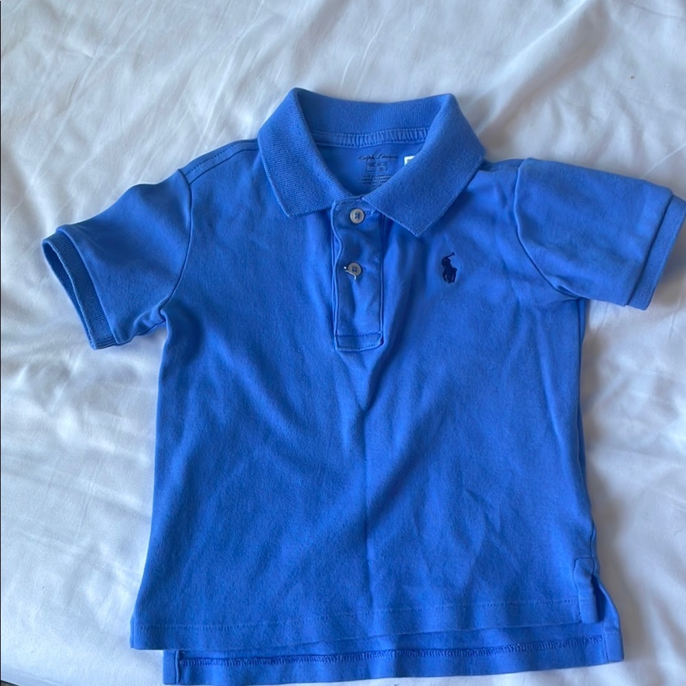 Blue Kids Polo Shirt